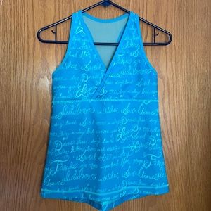 Lululemon tank top- Size 8